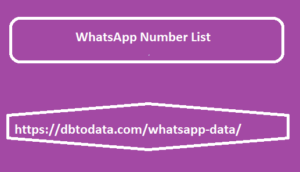 WhatsApp Number List